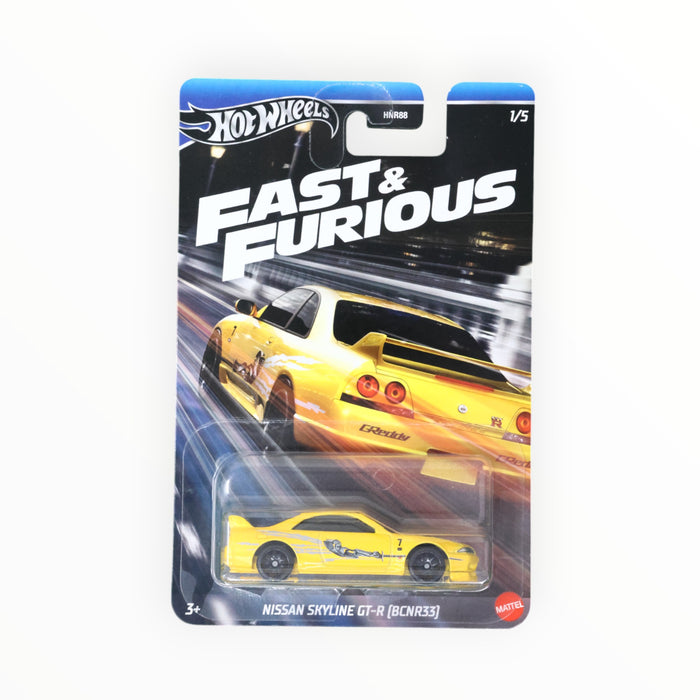 Hot Wheels Nissan Skyline GT-R (BCNR33) (The Fast and the Furious) Fast & Furious: Racing (2024) 1/5