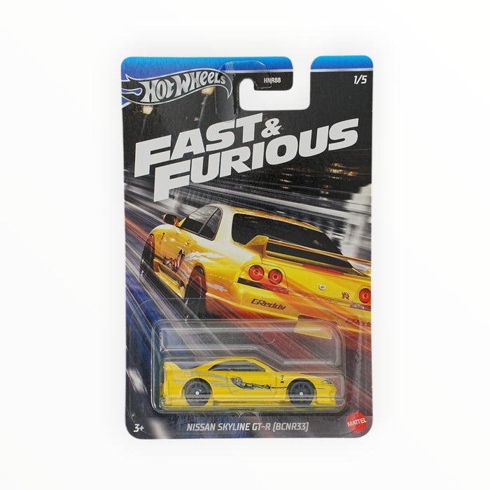 Hot Wheels Nissan Skyline GT-R (BCNR33) (The Fast and the Furious) Fast & Furious: Racing (2024) 1/5