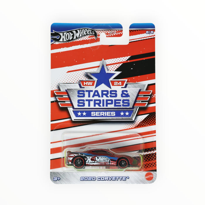 Hot Wheels 2020 Corvette - Stars & Stripes (2024) 5/5