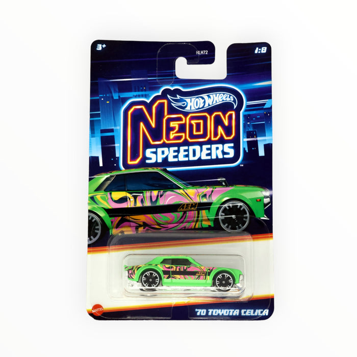 Hot Wheels '70 Toyota Celica - Neon Speeders (2024) 1/8