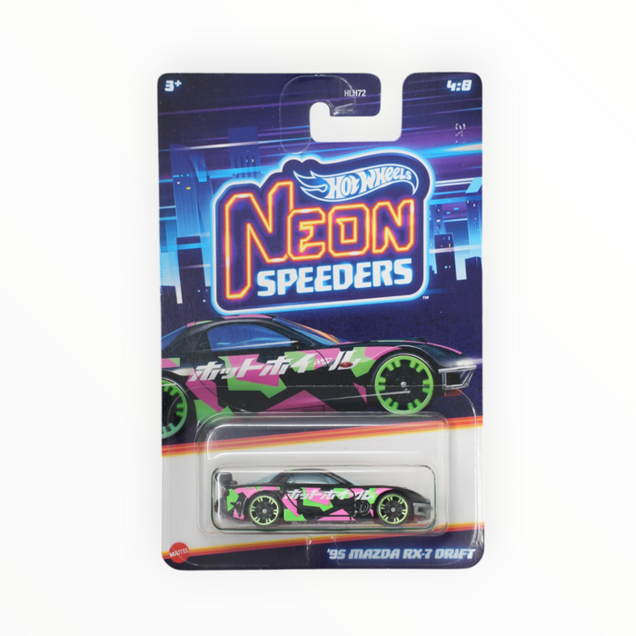 Hot Wheels '95 Mazda RX-7 Drift - Neon Speeders (2024) 4/8