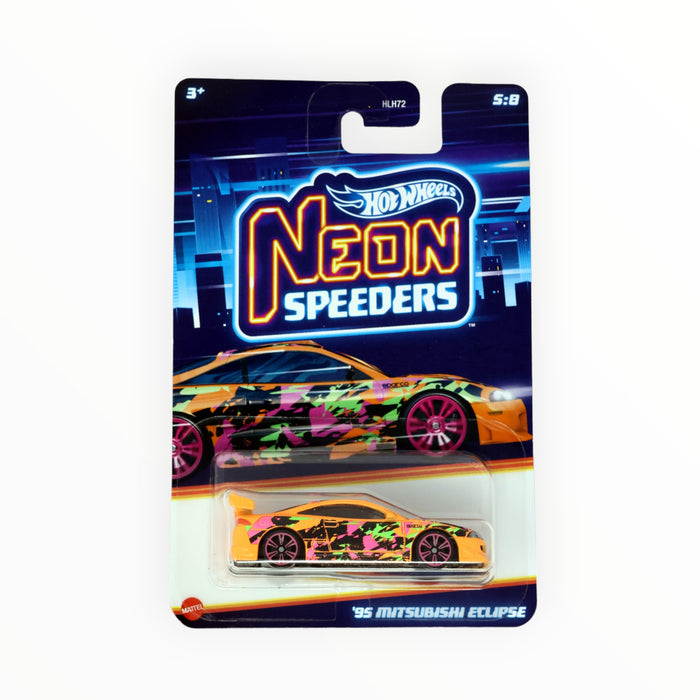 Hot Wheels '95 Mitsubishi Eclipse - Neon Speeders (2024) 5/8