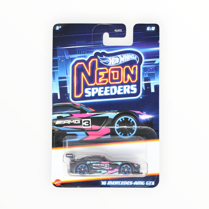 Hot Wheels '16 Mercedes-AMG GT3 - Neon Speeders (2024) 5/8