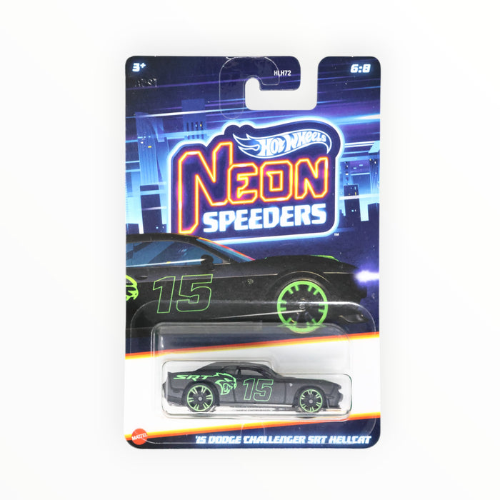Hot Wheels '15 Dodge Challenger SRT Hellcat - Neon Speeders (2024) 6/8