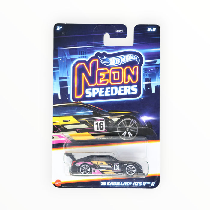 Hot Wheels '16 Cadillac ATS-V R - Neon Speeders (2024) 8/8