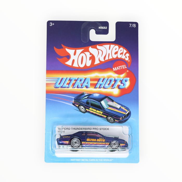 Hot Wheels '86 Ford Thunderbird Pro Stock - Ultra Hots (2024) 7/8