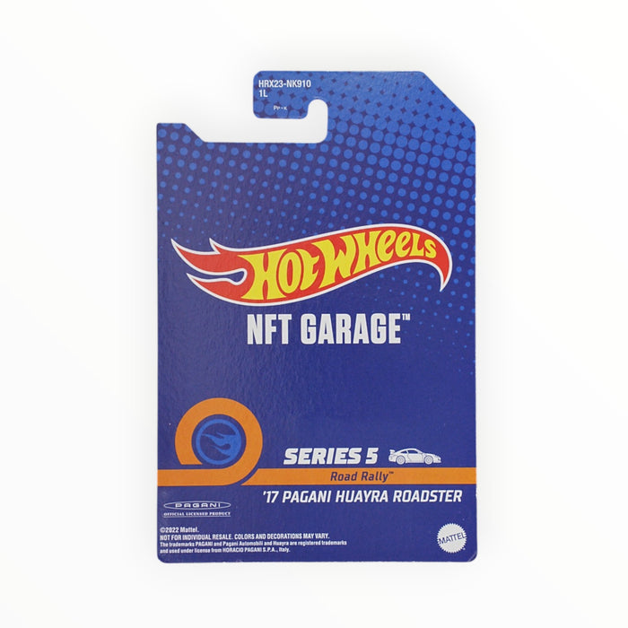 Hot Wheels '17 Pagani Huayra Roadster - NFT Garage (2023) #44