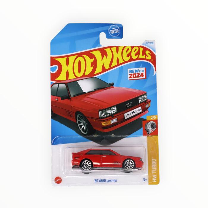 Hot Wheels '87 Audi quattro - Mainline (2024) 102/250