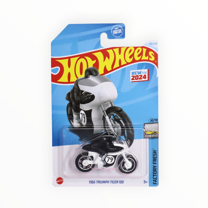 Hot Wheels 1966 Triumph Tiger 100 - Mainline (2024) 190/250