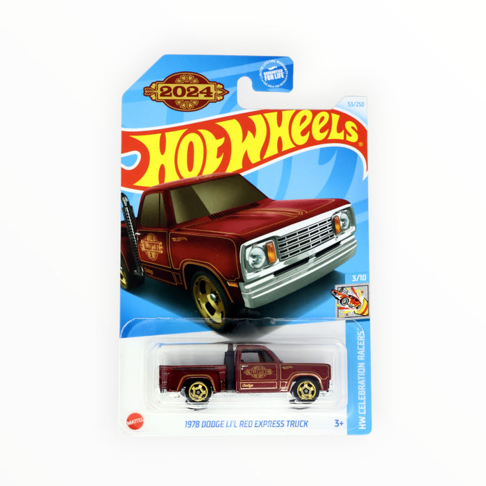 Hot Wheels 1978 Dodge Li'l Red Express Truck - Mainline (2024) 53/250