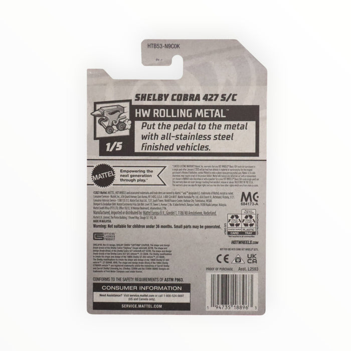 Hot Wheels Shelby Cobra 427 S/C - Mainline (2024) 181/250