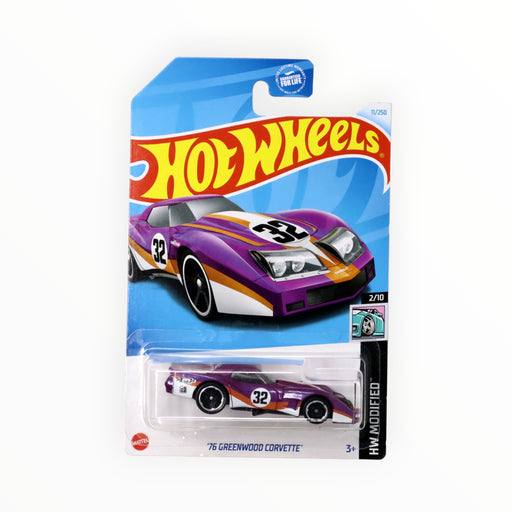 Hot Wheels '76 Greenwood Corvette - Mainline (2014) 237/250