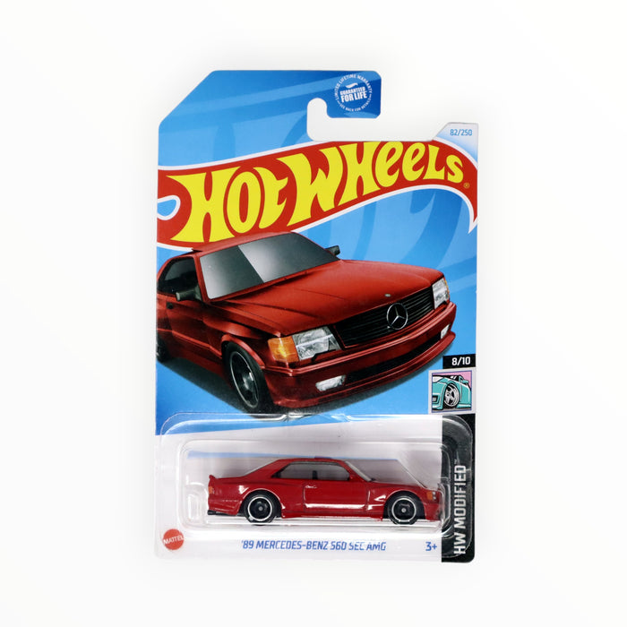 Hot Wheels '89 Mercedes-Benz 560 SEC AMG - Mainline (2024) 82/250