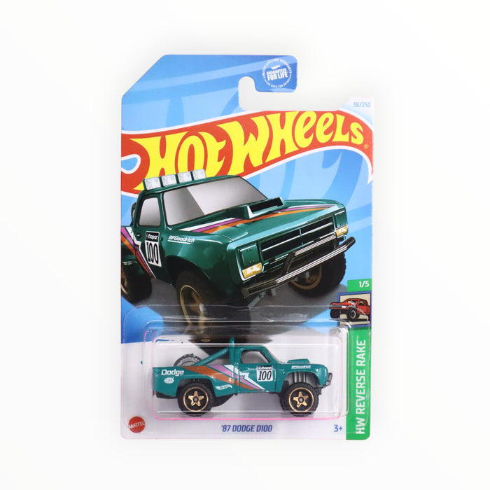 Hot Wheels '87 Dodge D100 - Mainline (2024) 38/250