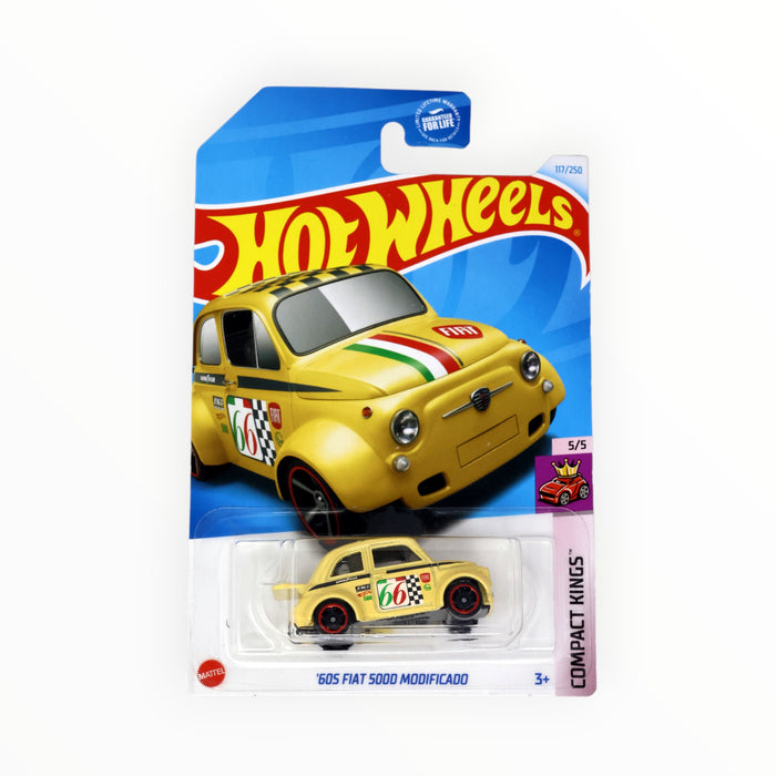 Hot Wheels 60s Fiat 500D Modificado - Mainline (2024) 117/250