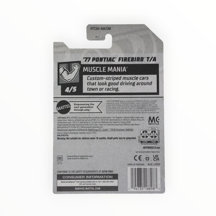 Hot Wheels '77 Pontiac Firebird T/A - Mainline (2024) 206/250
