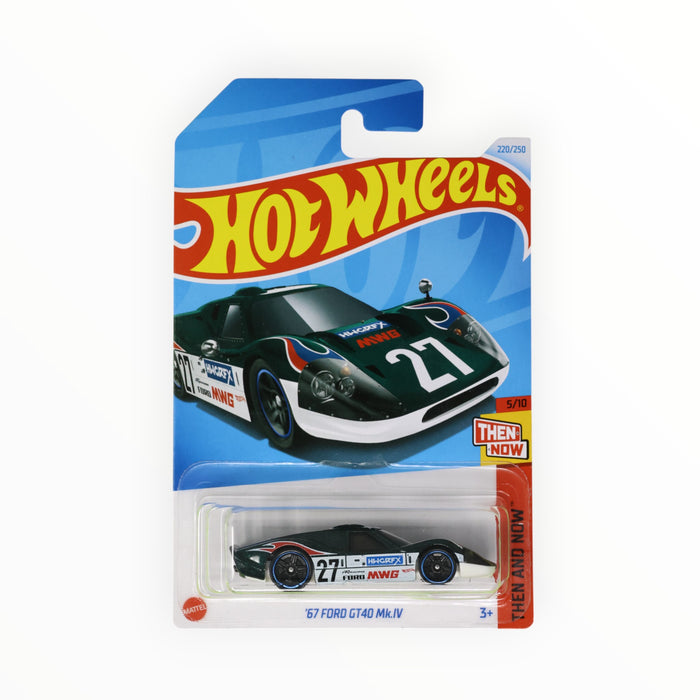 Hot Wheels '67 Ford GT40 Mk.IV - Mainline (2024) 220/250