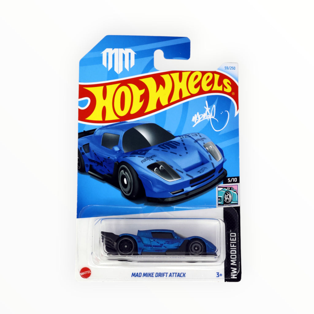 Hot Wheels Mad Mike Drift Attack - Mainline (2024) 59/250 — 99Diecast