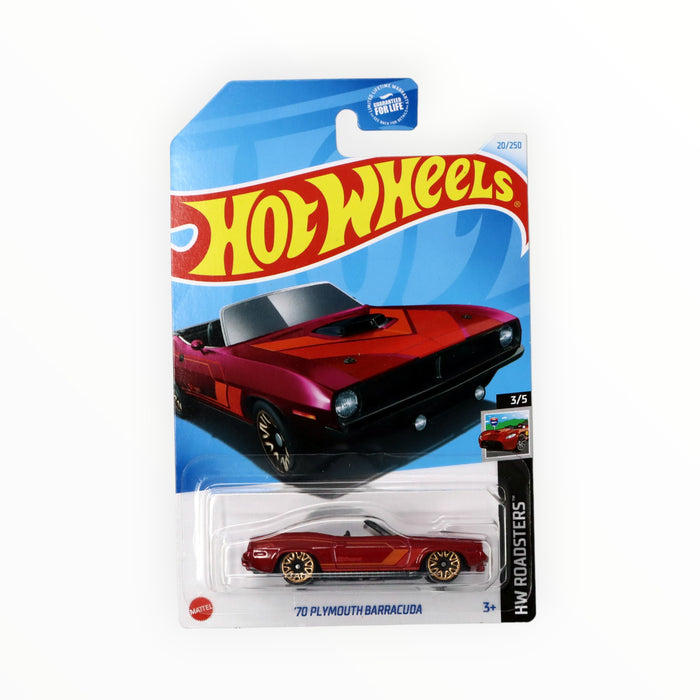 Hot Wheels '70 Plymouth Barracuda - Mainline (2024) 20/250