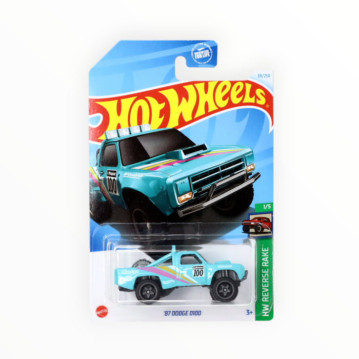 Hot Wheels '87 Dodge D100 - Mainline (2024) 38/250