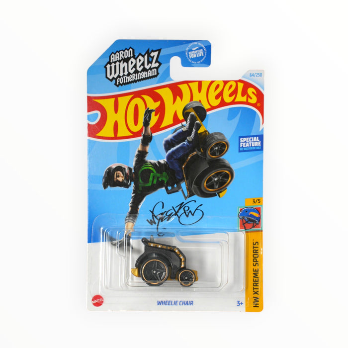 Hot Wheels Wheelie Chair (Aaron Wheelz) Mainline (2024) 64/250