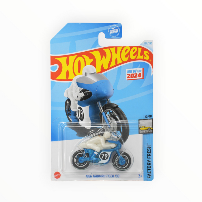 Hot Wheels 1966 Triumph Tiger 100 - Mainline (2024) 190/250