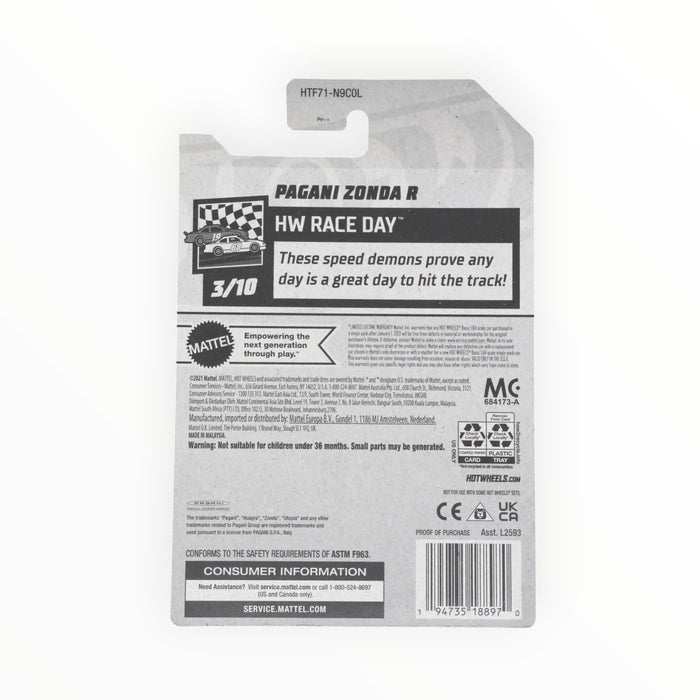 Hot Wheels Pagani Zonda R - Mainline (2024) 99/250