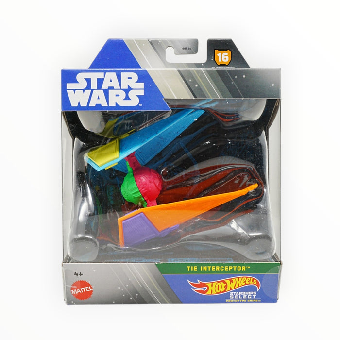 Hot Wheels TIE Interceptor (Prototype Ships) Star Wars Starships Select (2025) #16