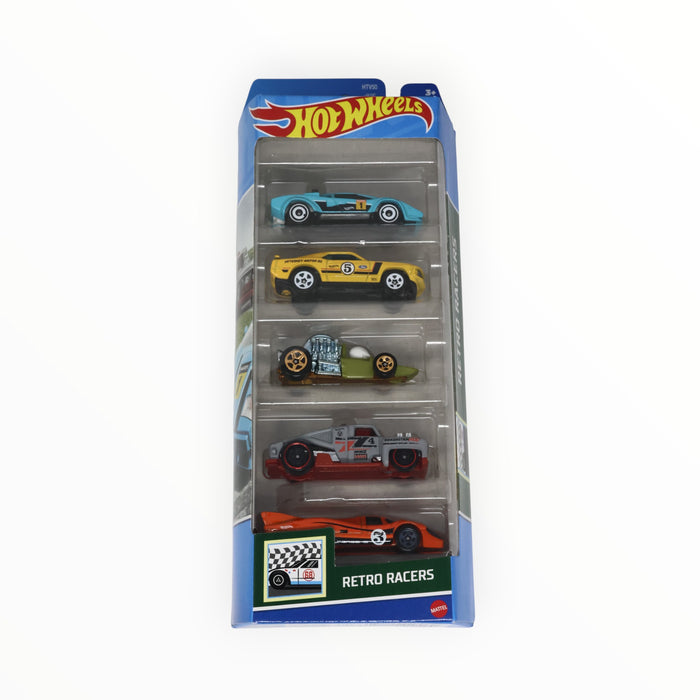 Hot Wheels Retro Racers - 5-Packs (2024)