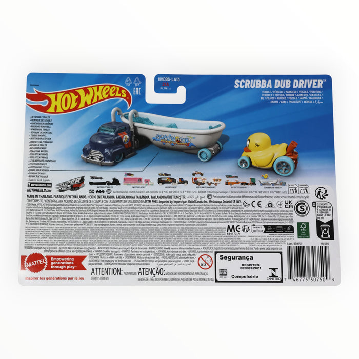 Hot Wheels Scrubba Dub Driver / Duck N' Roll - Super Rigs (2025)