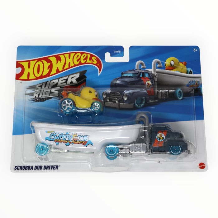 Hot Wheels Scrubba Dub Driver / Duck N' Roll - Super Rigs (2025)