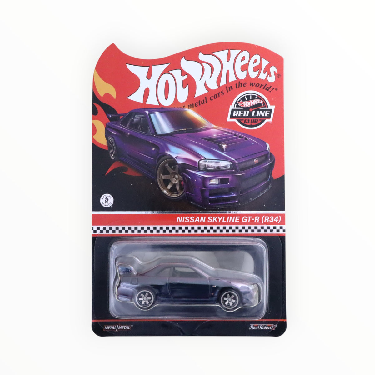 Hot Wheels Nissan Skyline GT-R (R34) (RLC) - RLC (2024) — 99Diecast