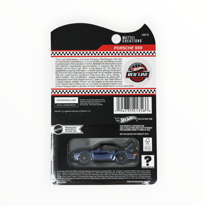 Hot Wheels Porsche 959 - RLC (2024) 83/250