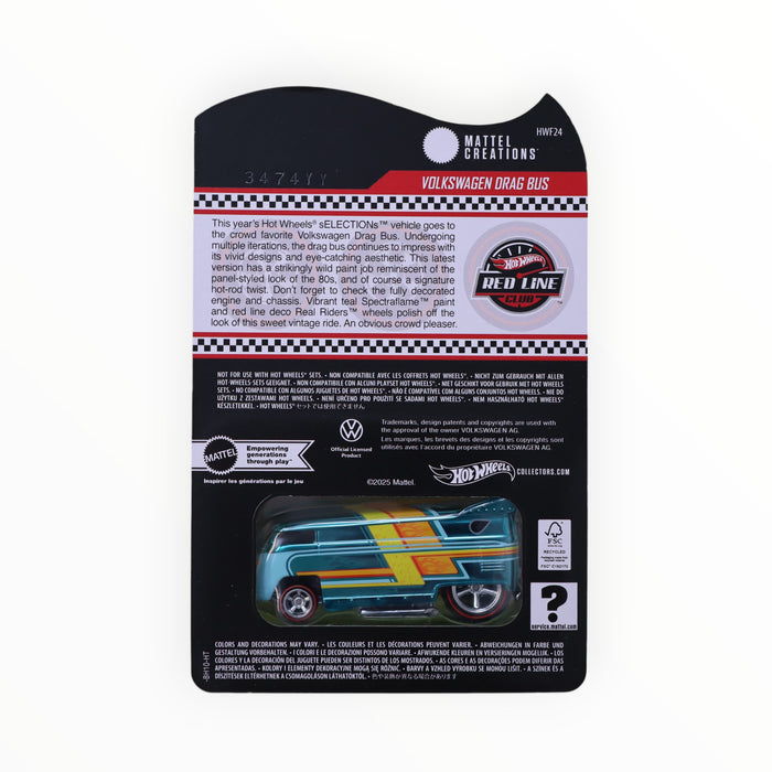 Hot Wheels Volkswagen Drag Bus - RLC (2024)