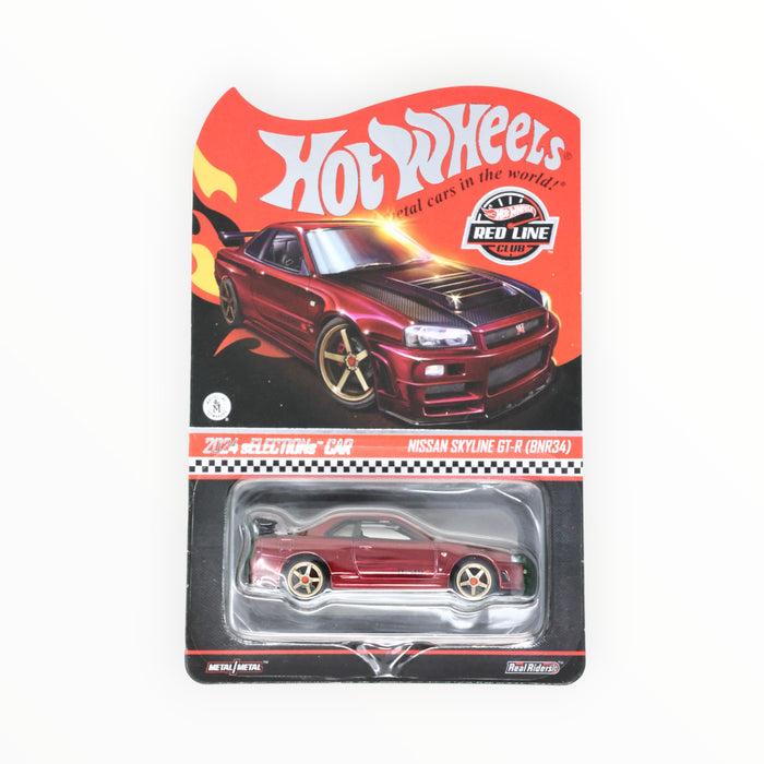Hot Wheels Nissan Skyline GT-R (BNR34) - RLC (2024)