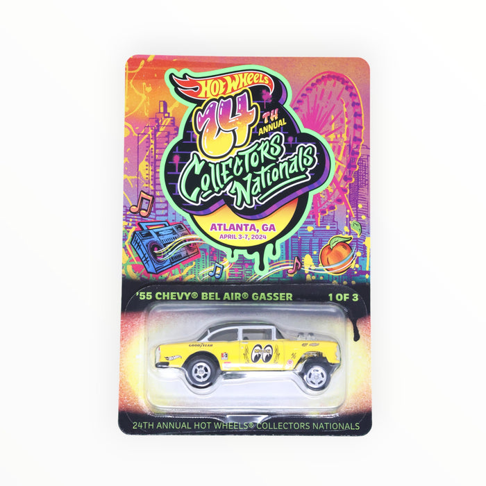 Hot Wheels '55 Chevy Bel Air Gasser - Collectors Nationals (2024)