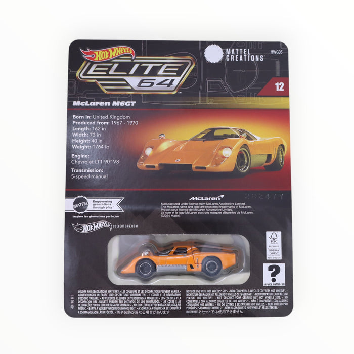 Hot Wheels McLaren M6GT - Elite 64 (2025) #12