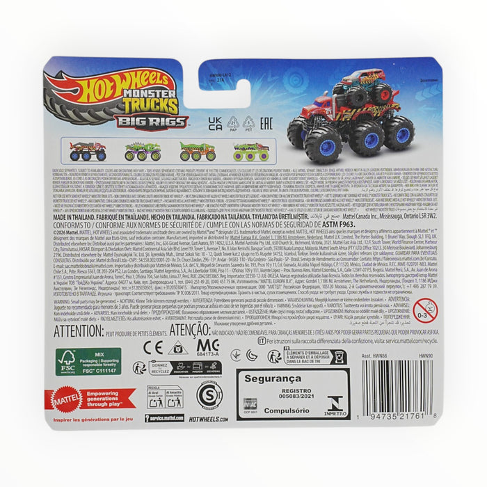 Hot Wheels The 909 - Monster Trucks: Big Rigs (2024)
