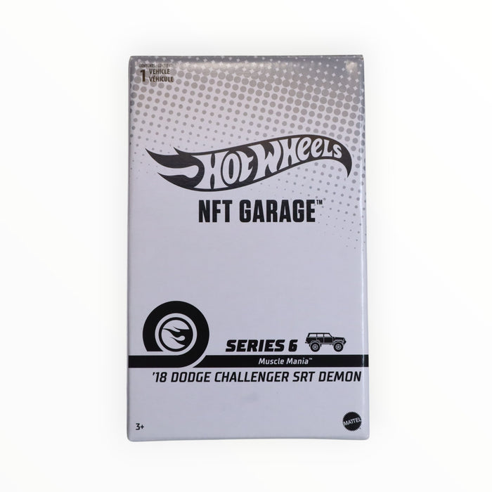 Hot Wheels '18 Dodge Challenger SRT Demon - NFT Garage (2024) #29