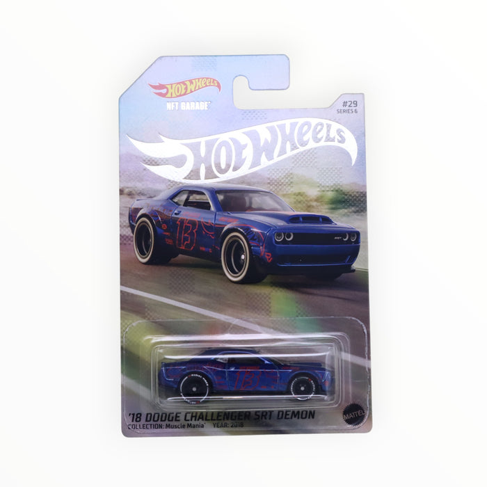 Hot Wheels '18 Dodge Challenger SRT Demon - NFT Garage (2024) #29