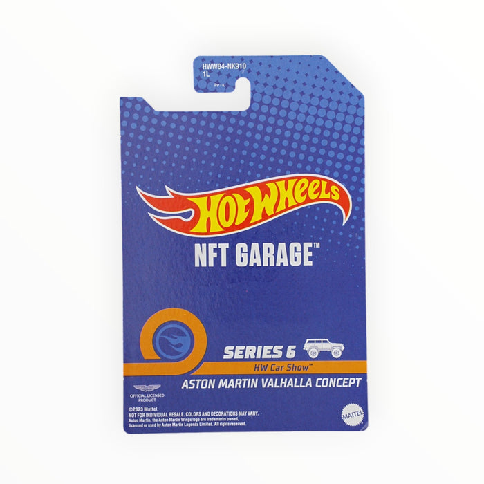 Hot Wheels Aston Martin Valhalla Concept - NFT Garage (2024) #44