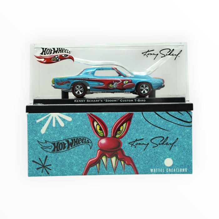 Hot Wheels Kenny Scharf's "ZOOOM!" Custom T-Bird (Hot Wheels x Kenny Scharf) Mattel Creations (2025)
