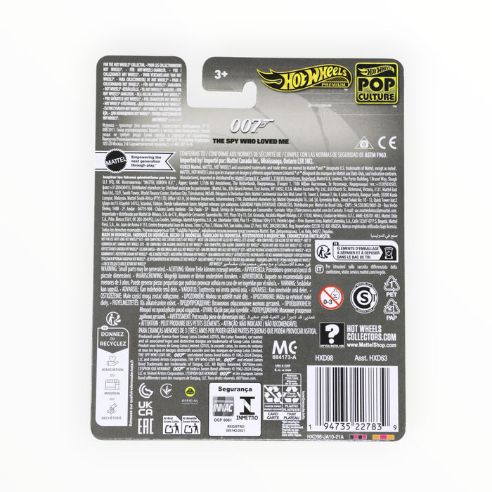 Hot Wheels Lotus Esprit S1 (The Spy Who Loved Me) Pop Culture (2024)