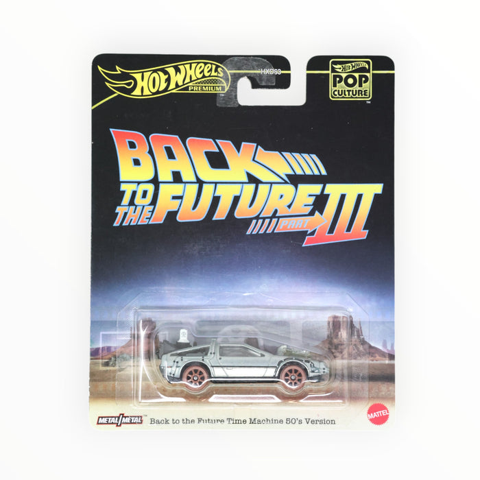 Hot Wheels Back to the Future Time Machine '50's Version (Back to the Future Part III) Pop Culture (2024)