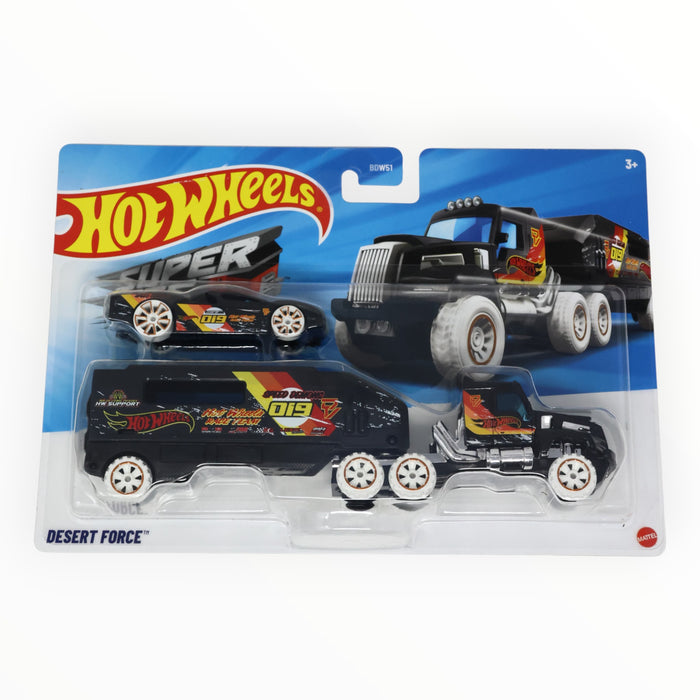 Hot Wheels Desert Force / Hypertruck - Super Rigs (2025)