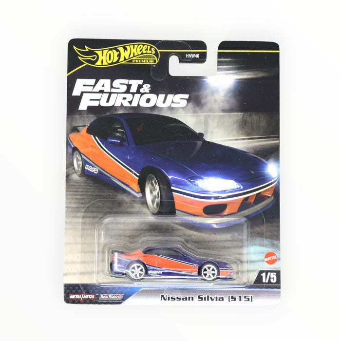 Hot Wheels Nissan Silvia (S15) - Fast & Furious Premium (2024) 1/5