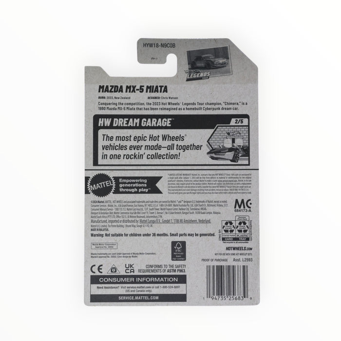 Hot Wheels Mazda MX-5 Miata - Mainline (2025) 1/250