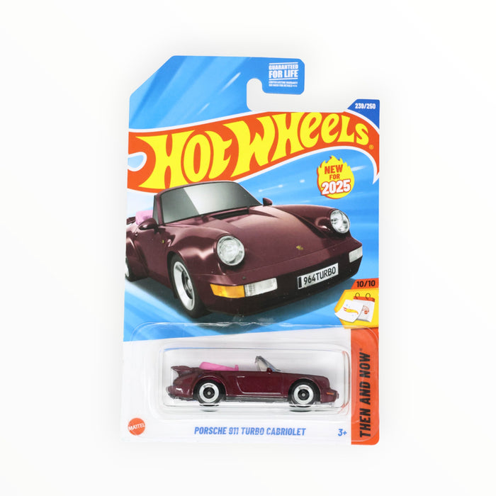 Hot Wheels Porsche 911 Turbo Cabriolet - Mainline (2025) 239/250