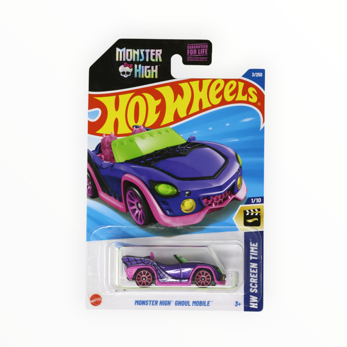 Hot Wheels Monster High Ghoul Mobile - Mainline (2025) 3/250