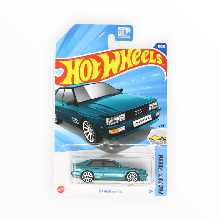 Hot Wheels '87 Audi quattro - Mainline (2025) 16/250